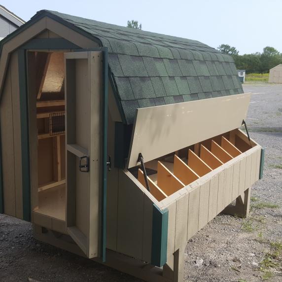 4x8 Dutch Style Chicken Coop 2499 Better Way Sheds