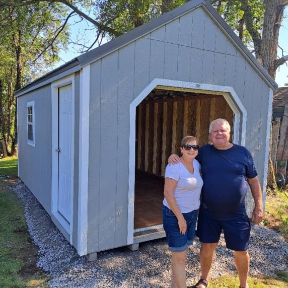 mini-garage by Better Way Sheds