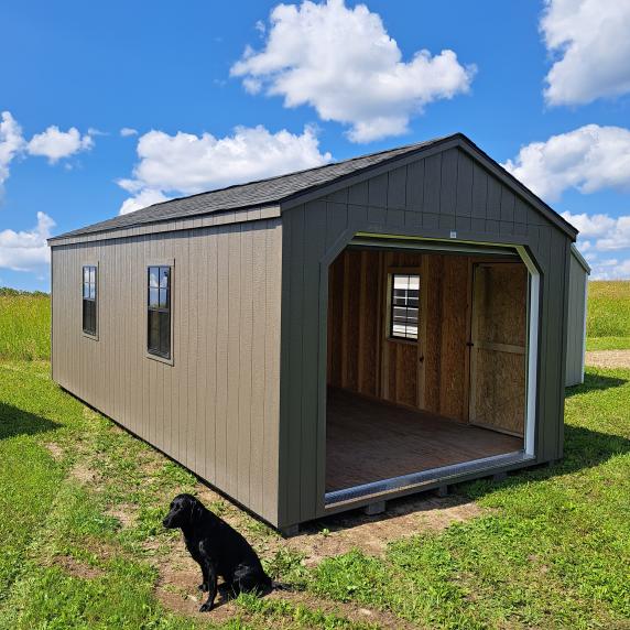 Daisy and 12x24 Garage by Better Way Sheds