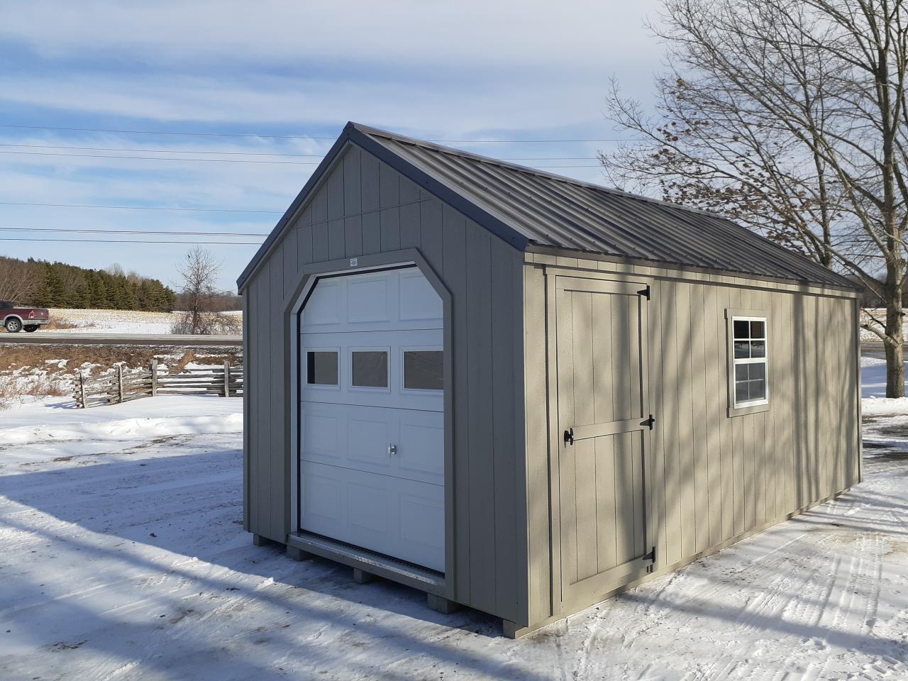 minigarage Peterborough Ontario by Better Way Sheds