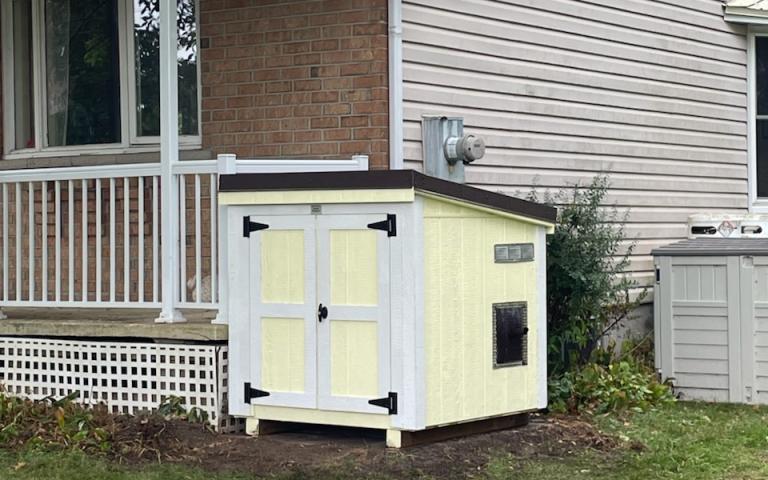 Sheds Made in Canada for commercial and residential use